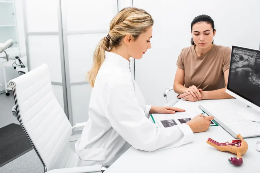 diagnoza raka jajnika