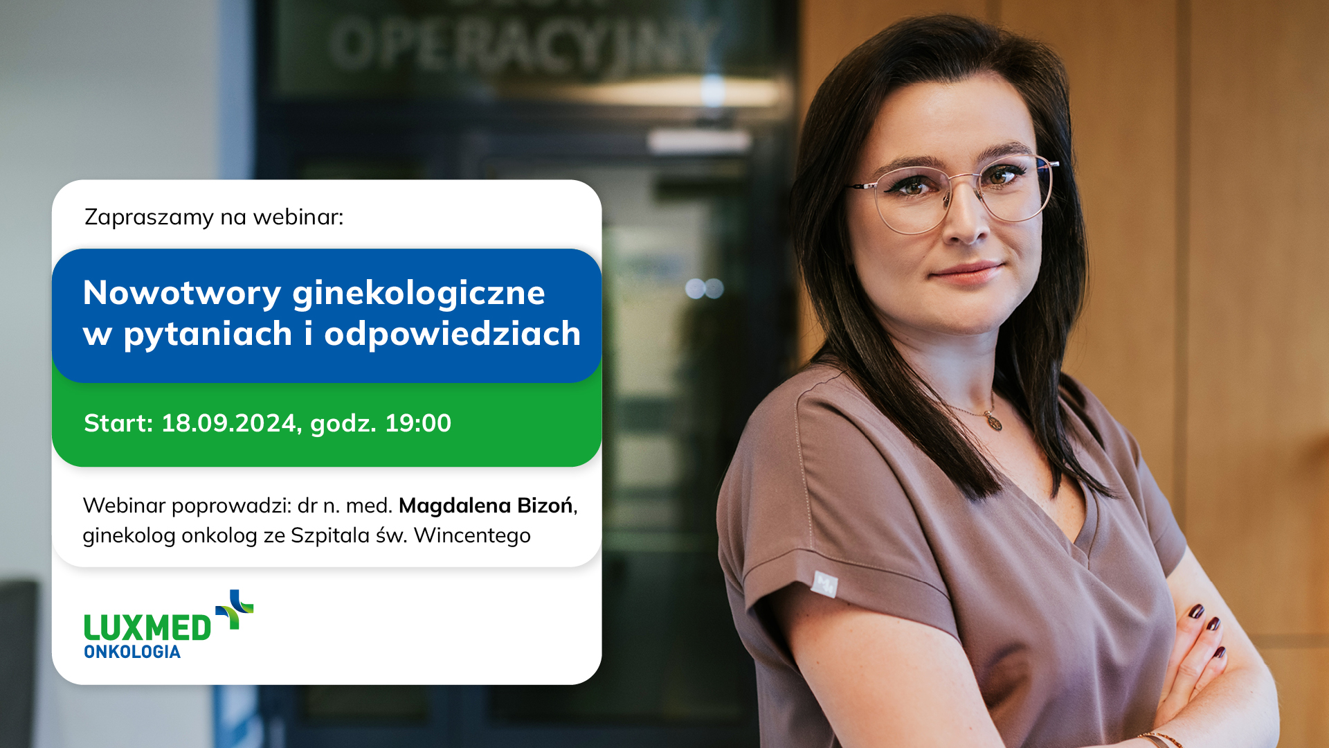 Ty pytasz, doktor Bizoń odpowiada! Zapraszamy na webinar z okazji Miesiąca Świadomości Nowotworów Ginekologicznych