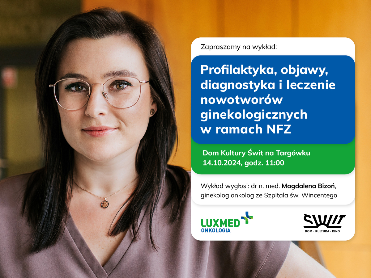 Wykład na temat nowotworów ginekologicznych w Domu Kultury Świt