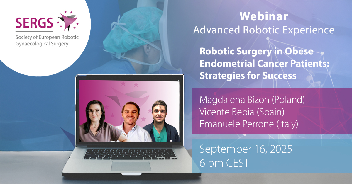 Webinar na temat chirurgii robotycznej u otyłych pacjentek z rakiem endometrium